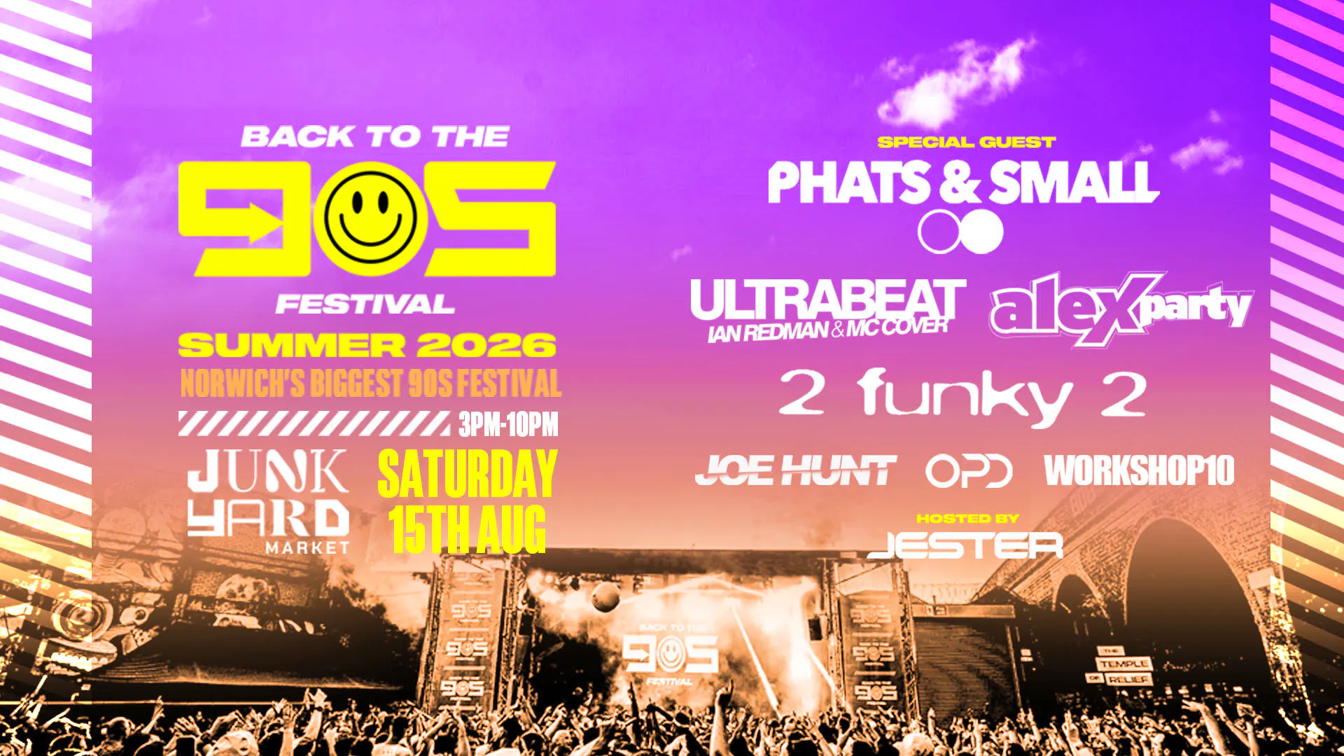 Back To The 90s - Summer Outdoor Festival - Norwich [TICKETS