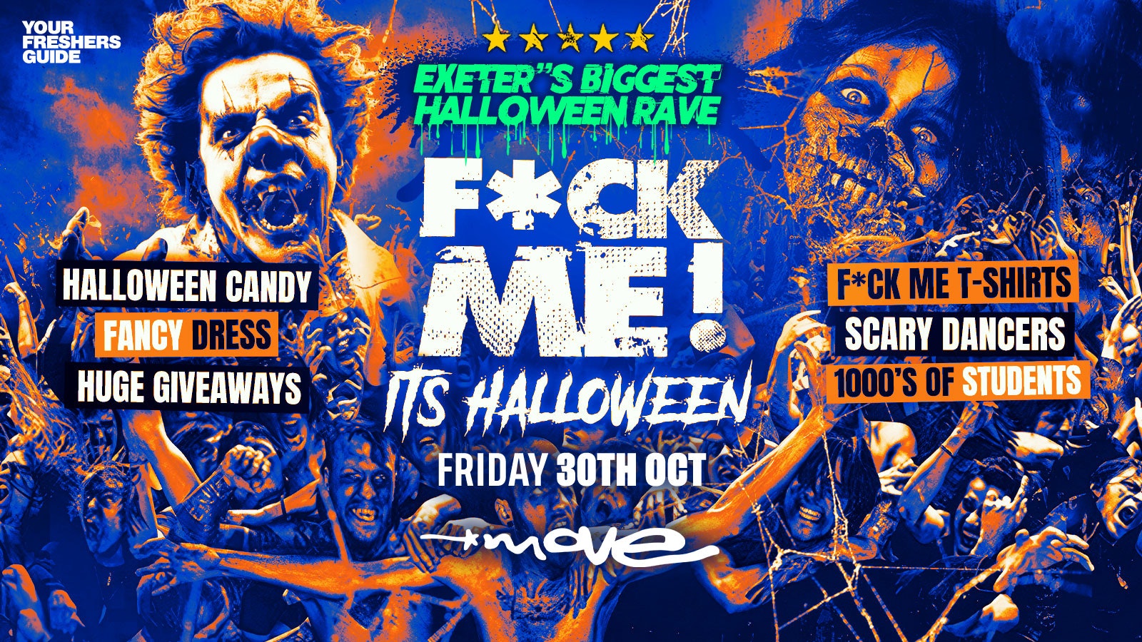 F*CK ME It’s Halloween | Exeter Freshers 2026