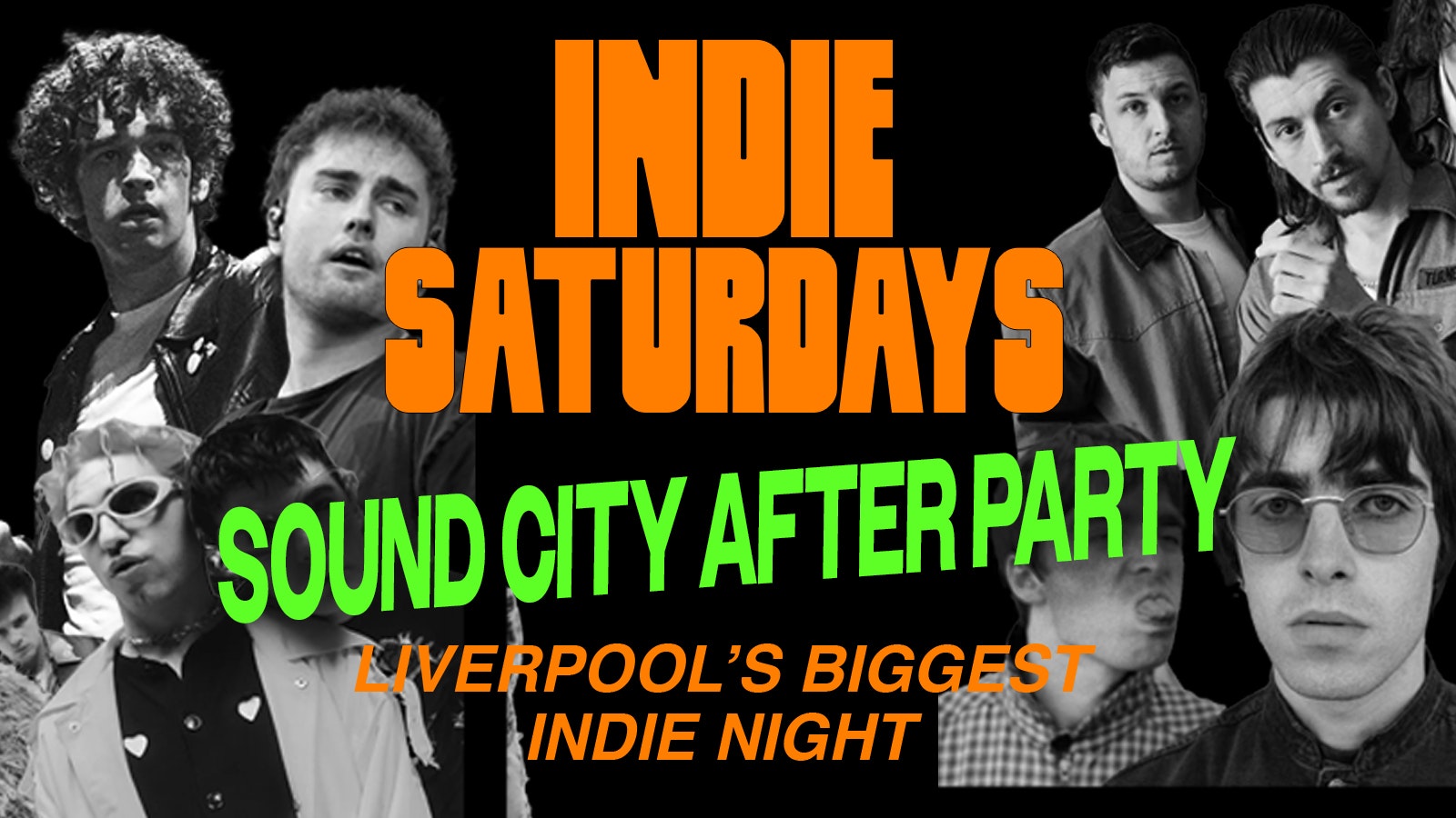 Shit Indie Disco presents INDIE SATURDAYS SOUNDCITY AFTERPARTY AT TUNNEL (beneath Heebies on Seel Street – £5 DOUBLE VODKA & MIXER – OPEN UNTIL 6AM