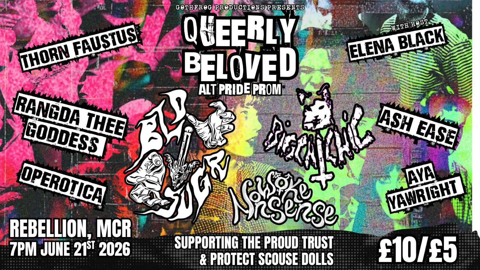 Queerly Beloved – Alternative Pride Prom