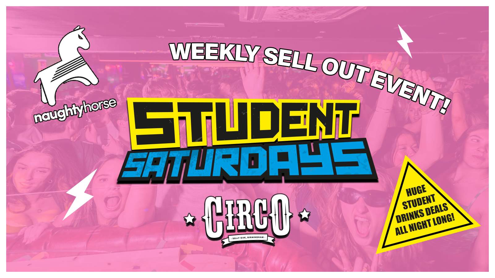 STUDENT SATURDAYS: GRAND RELAUNCH [CIRCO]
