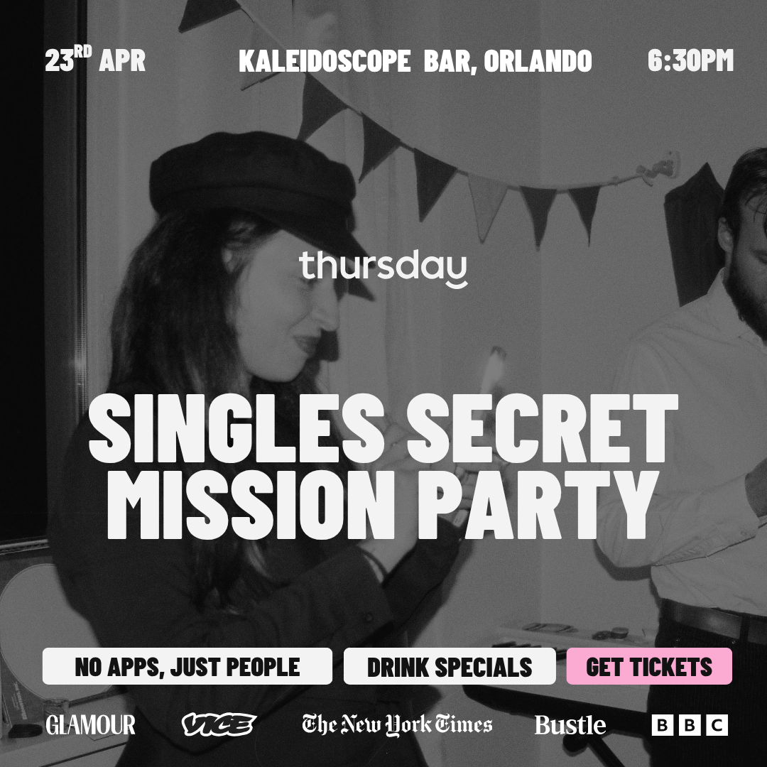 🔍Thursday | Singles Secret Mission Party | Orlando, FL
