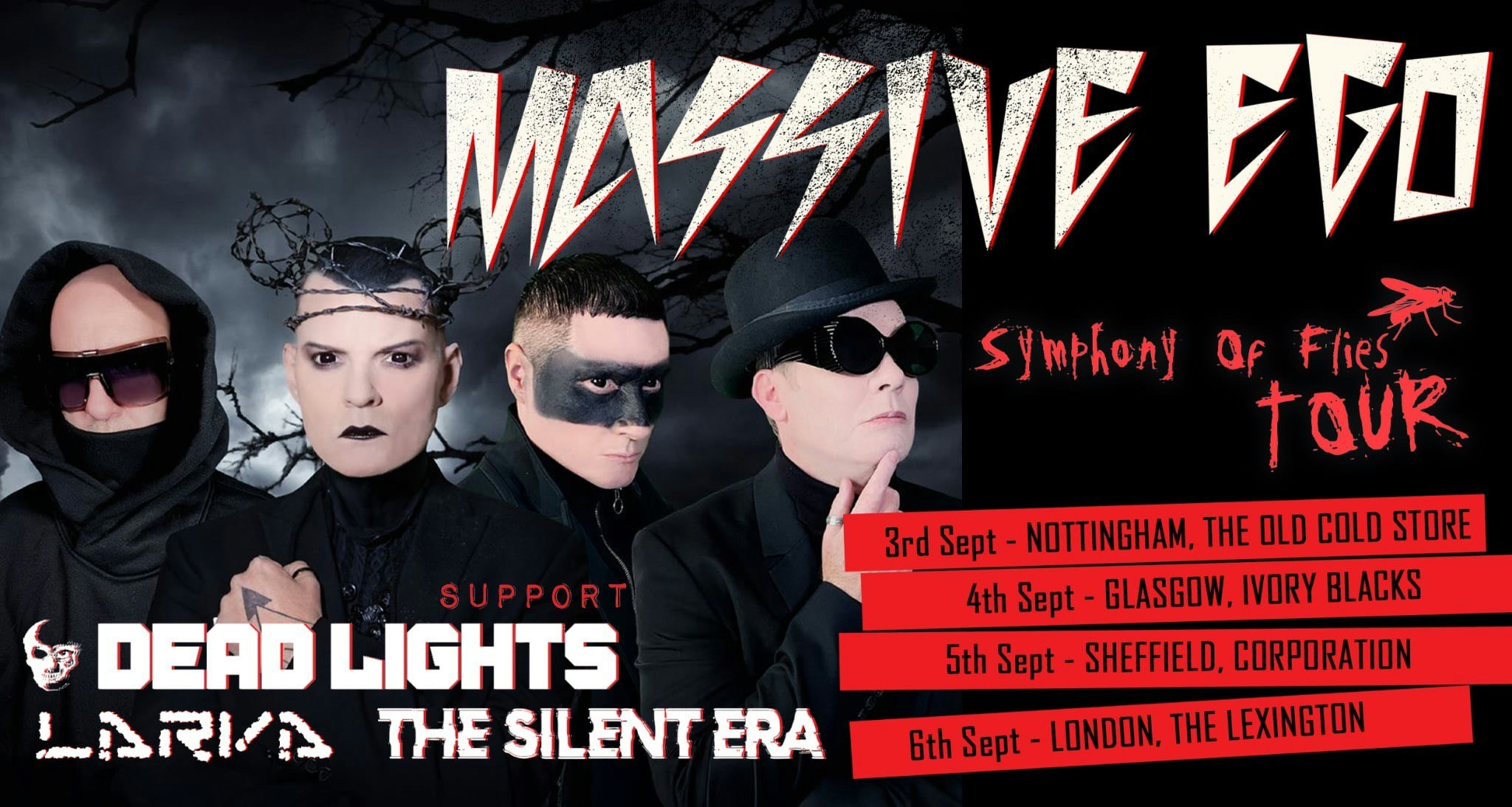 MASSIVE EGO  UK – The Symphony Of Flies Tour | Glasgow