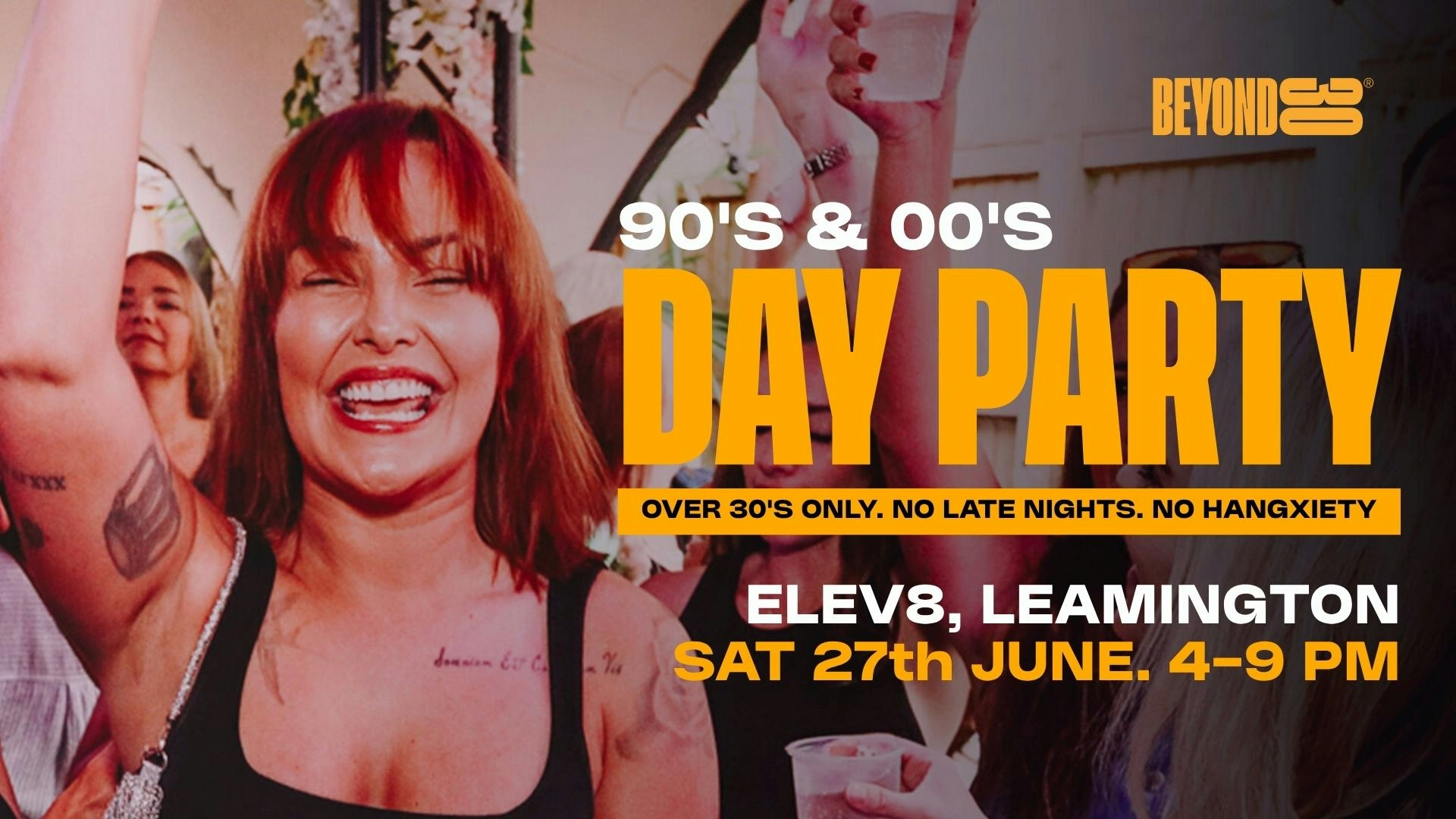 90s & 00s Over 30s Daytime Clubbing – Leamington🕺🏽