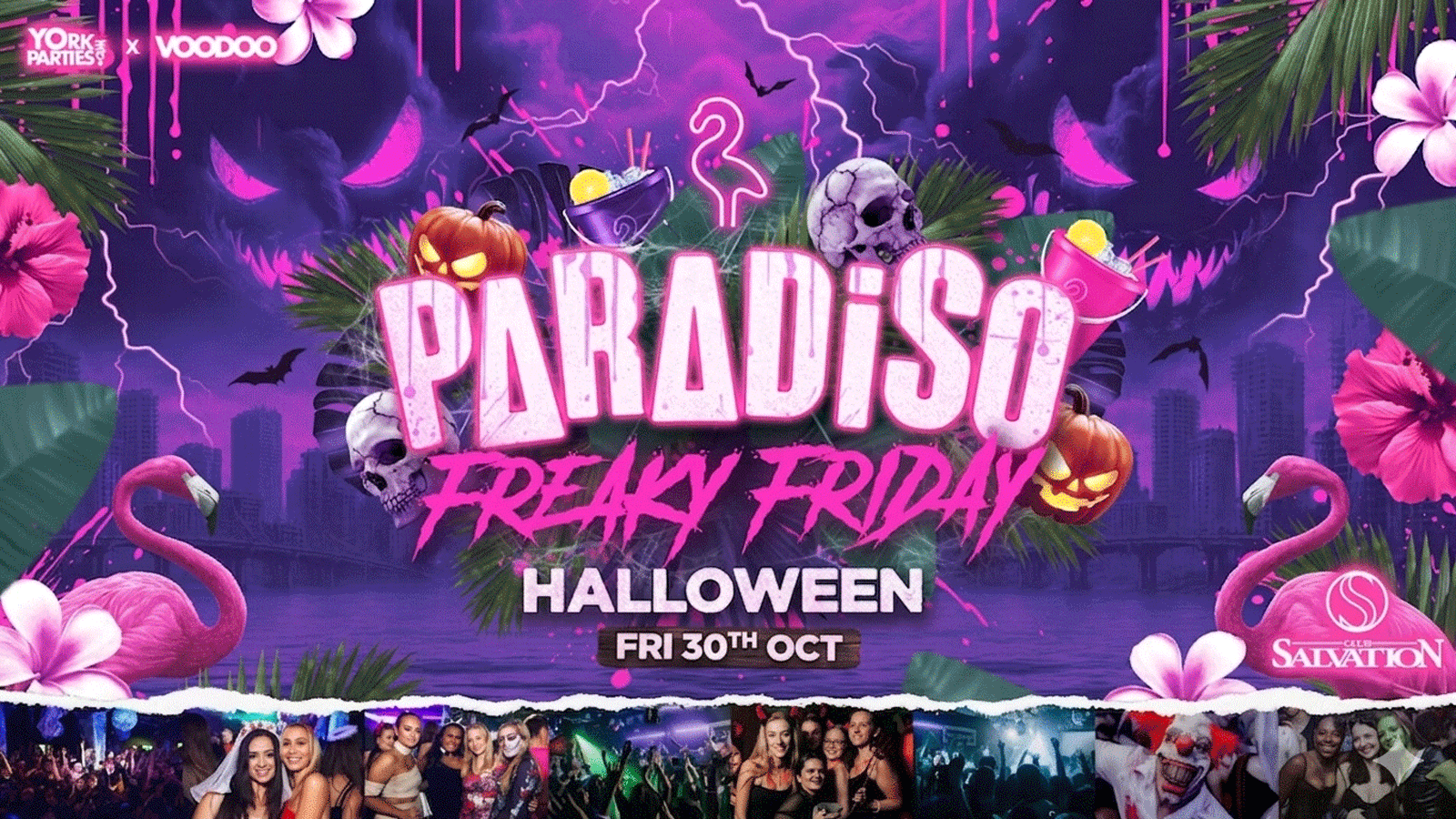 PARADISO FREAKY FRIDAY Halloween Special 🦩🎃👻