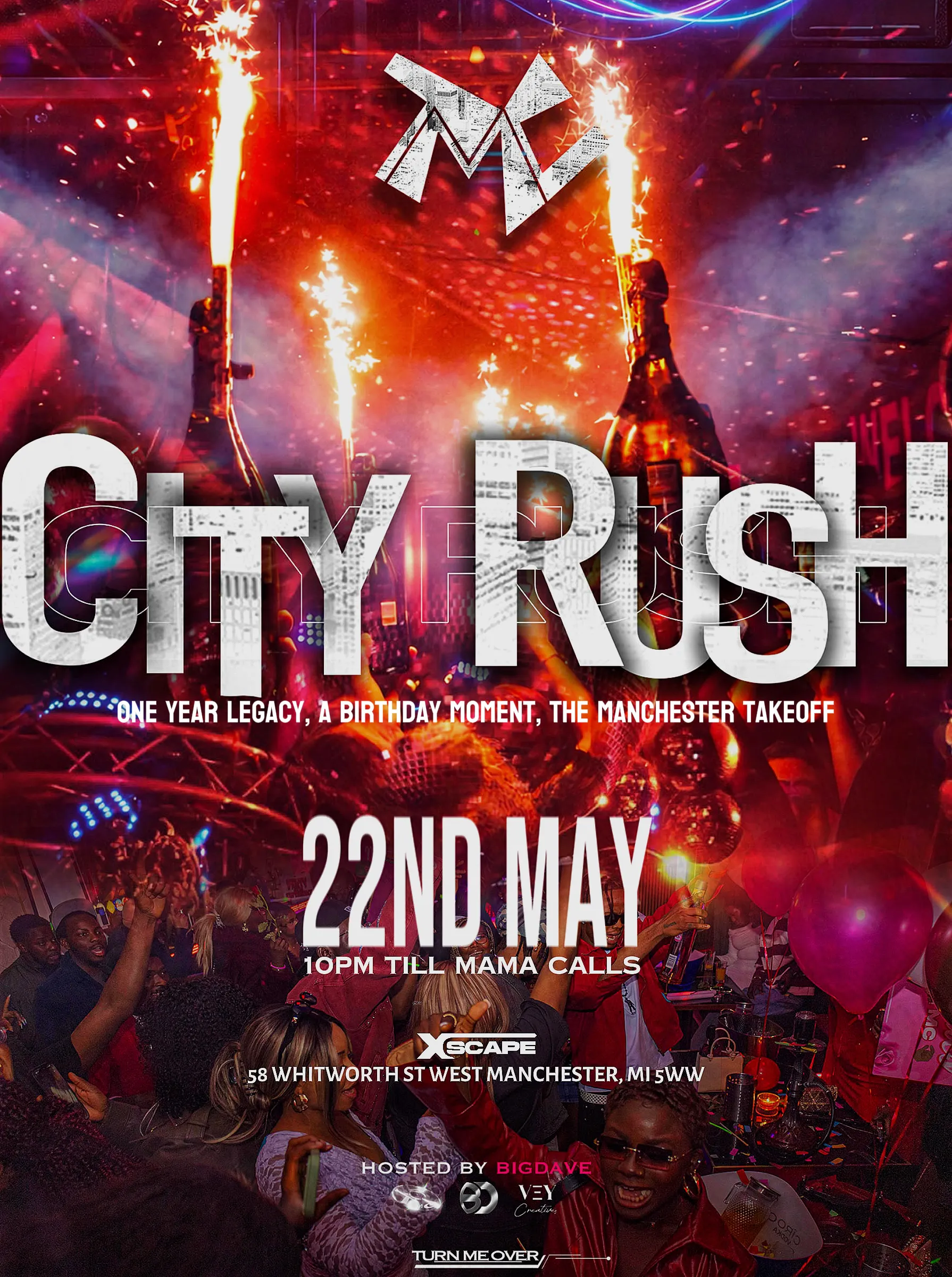 TMC: CITY RUSH – MANCHESTER EDITION at Xscape Manchester, Manchester on ...