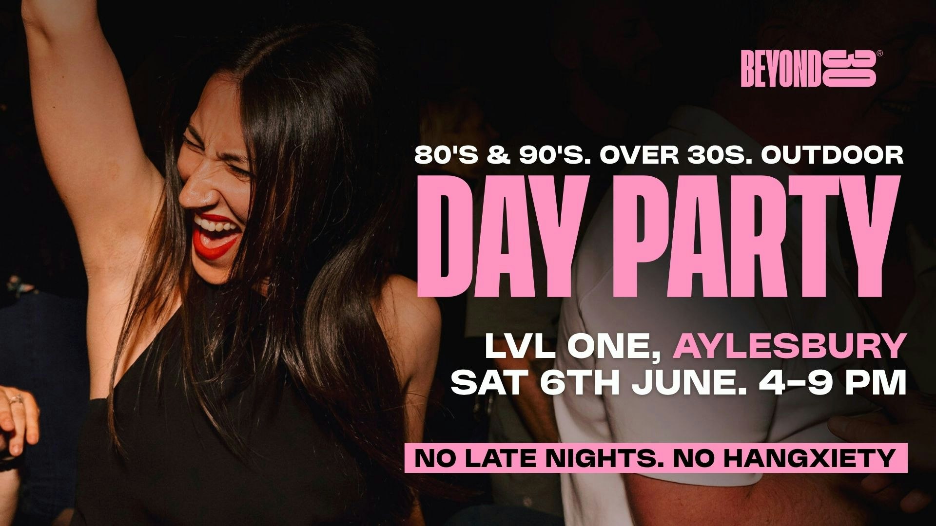 80s & 90s Over 30s Daytime Clubbing – Aylesbury🕺🏽