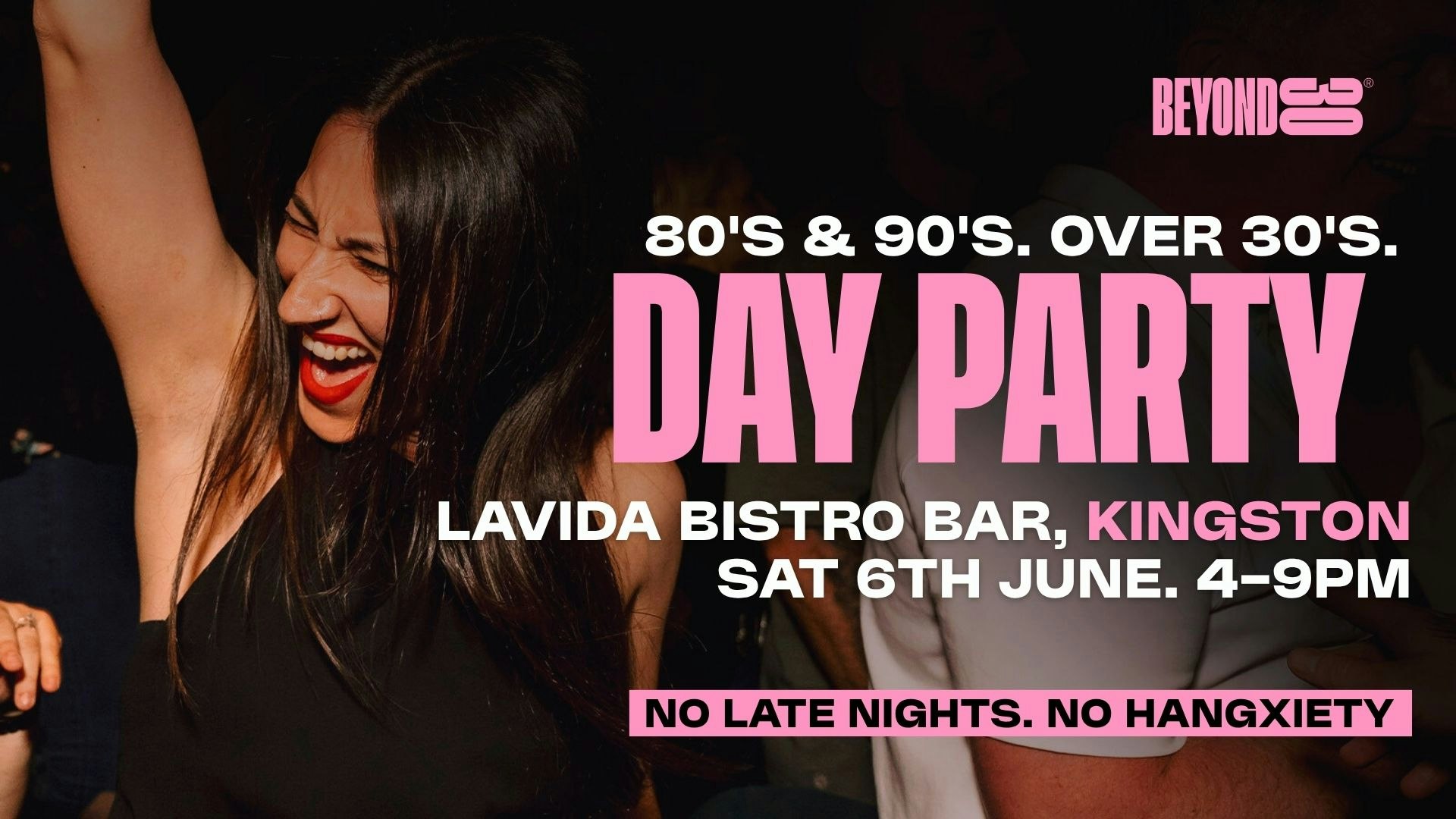 80s & 90s Over 30s Daytime Clubbing – Kingston🕺🏽