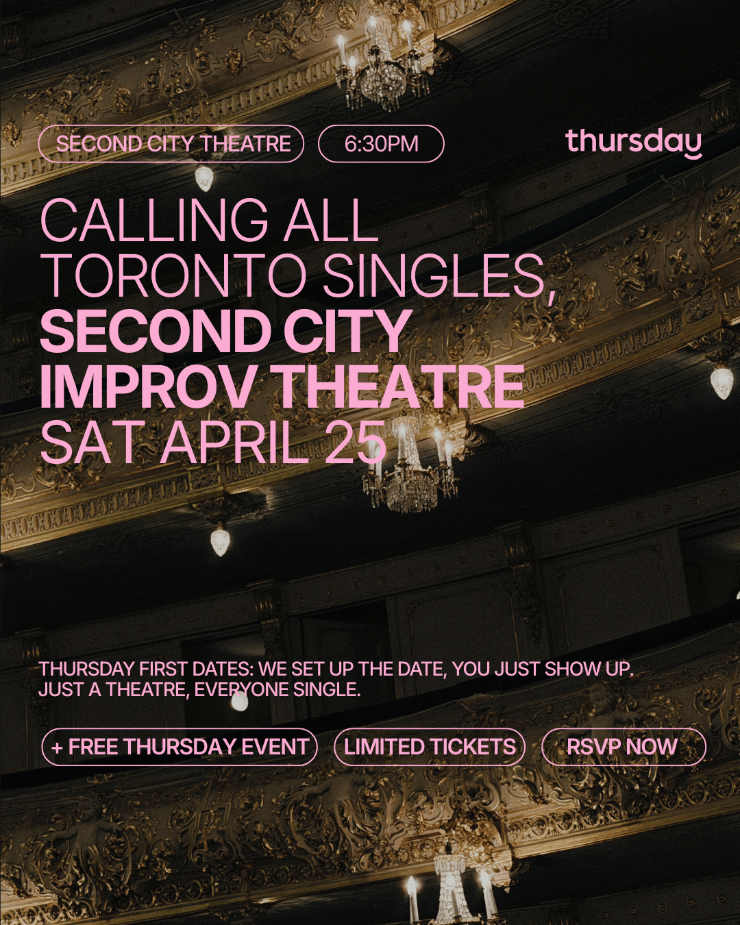 First Dates: Theatre Experience I Second City
