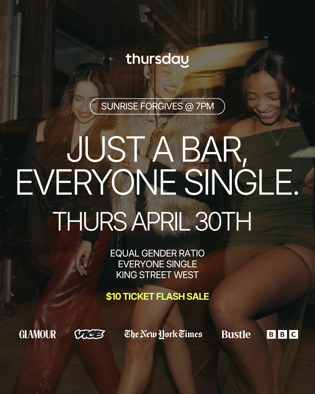 Thursday | Sunrise Forgives | Toronto