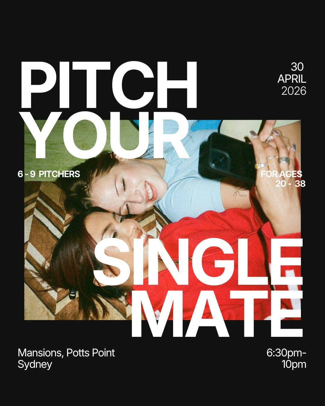 Thursday | Mansion’s (20-38) | Potts Point