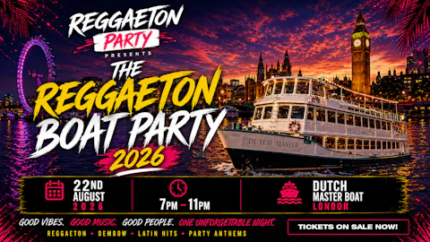 Reggaeton Summer Boat Party 2026