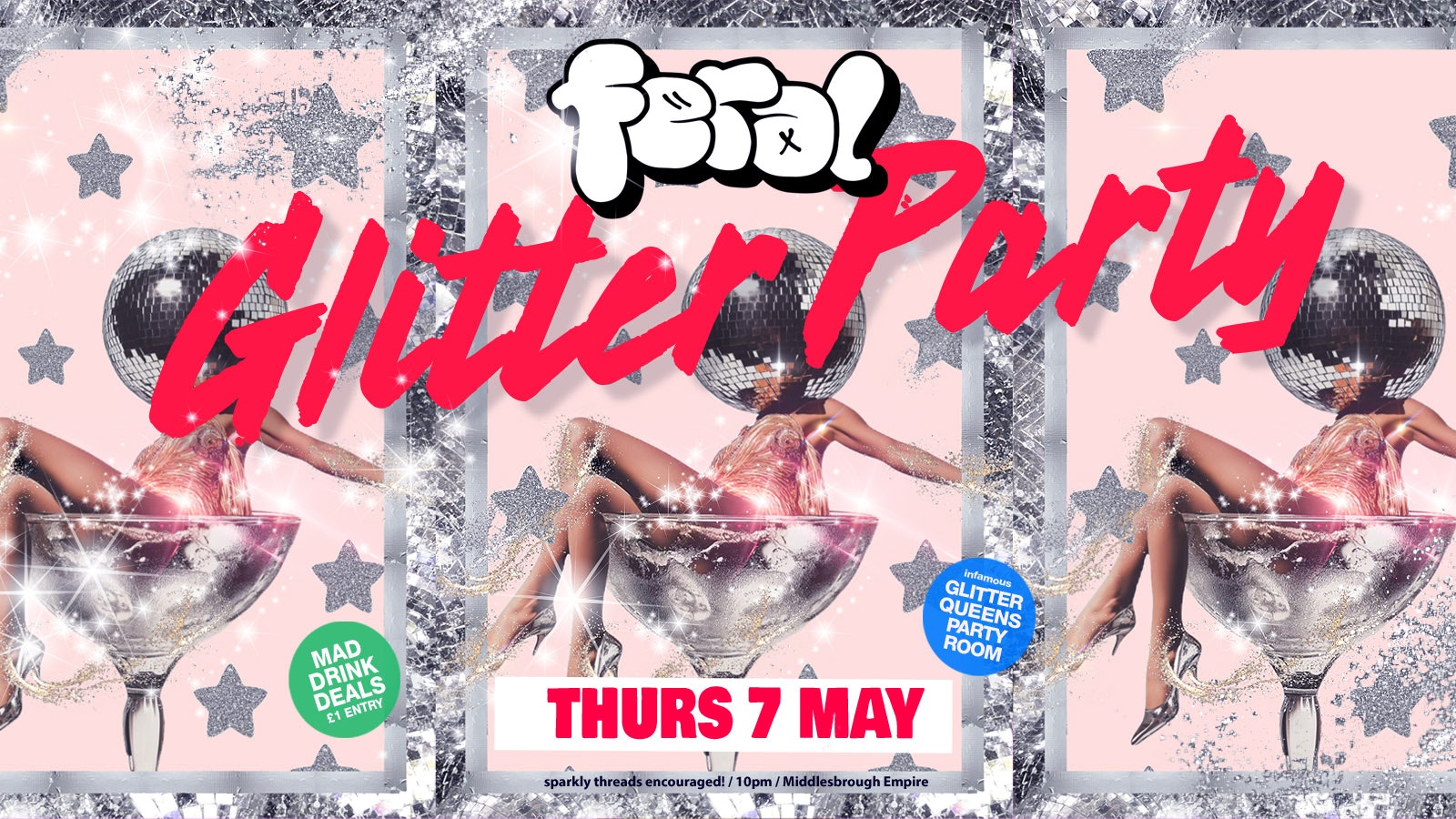 Feral Glitter Party