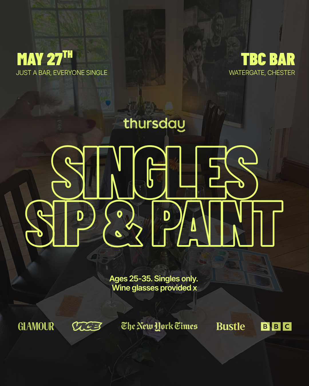 Wednesday | Sip n Paint | Chester