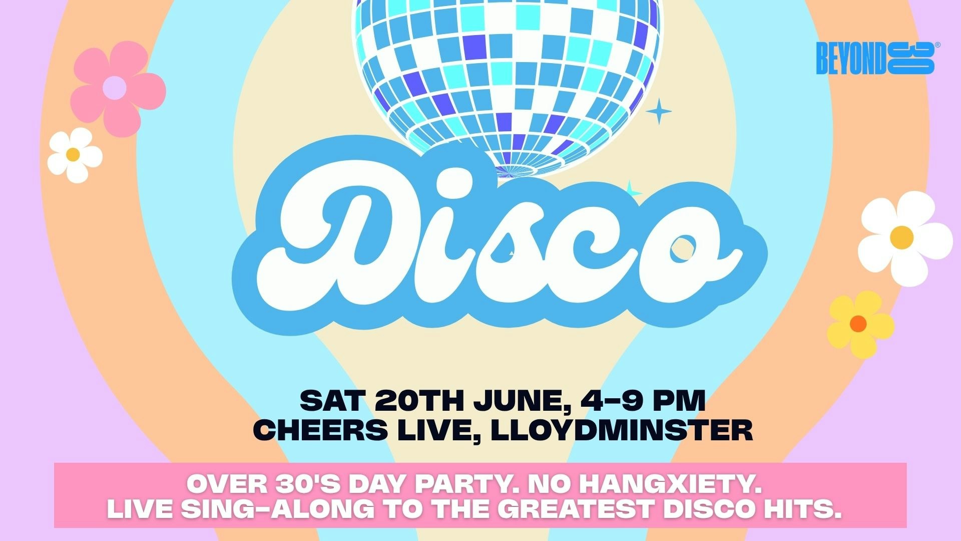 OVER 30 DAYTIME 70s & 80s DISCO – LLOYDMINSTER ⭐
