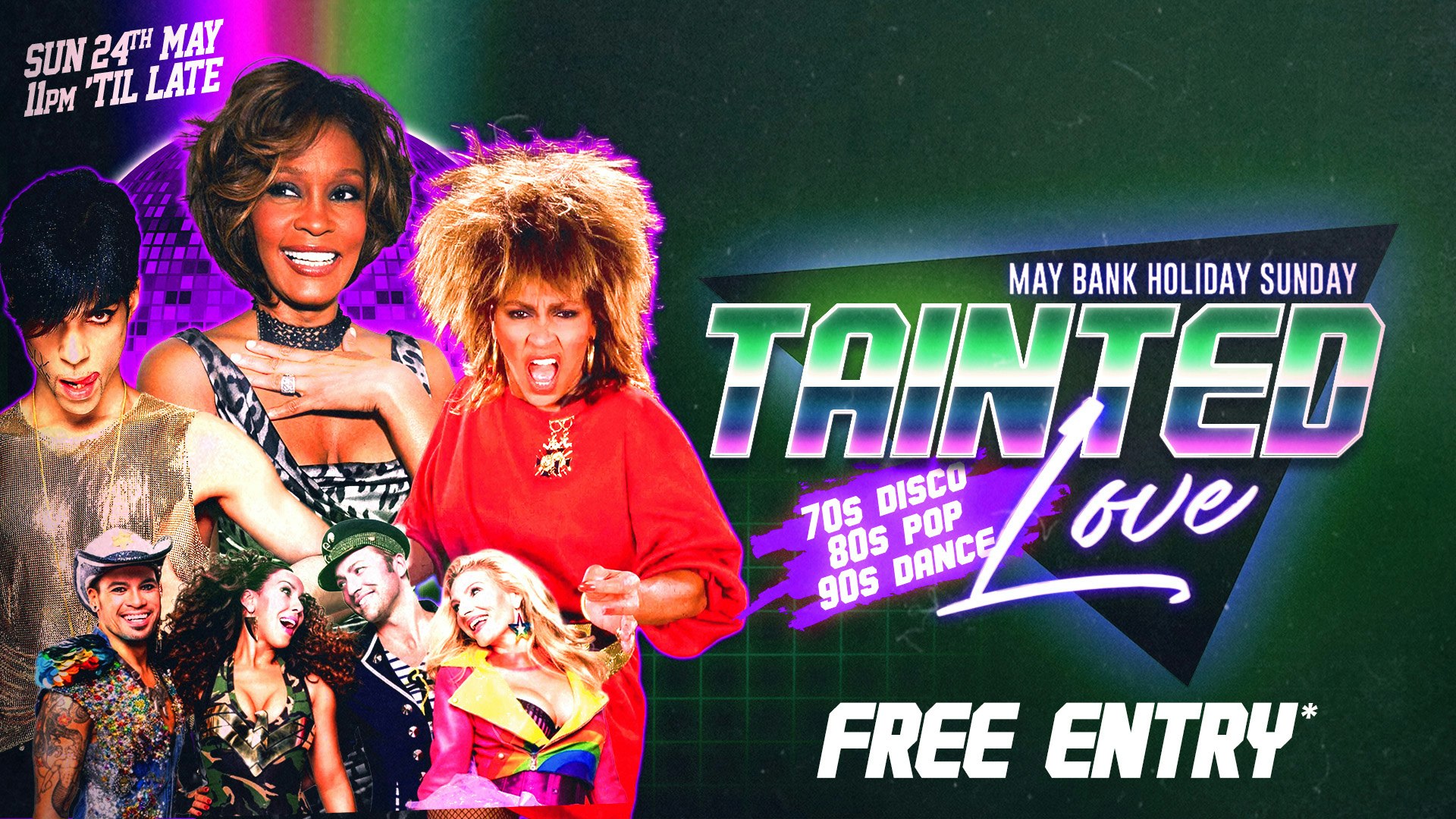 Tainted Love: Bank Holiday Sunday @ Revenge