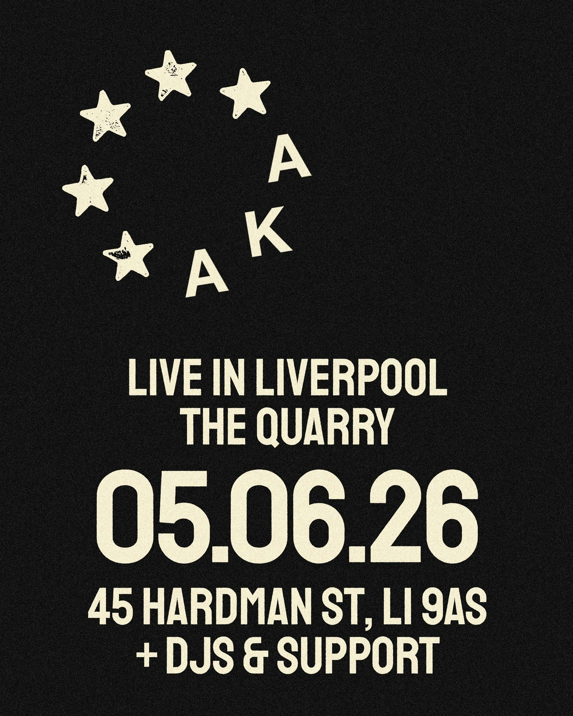 SJM Concerts Presents: AKA + Support