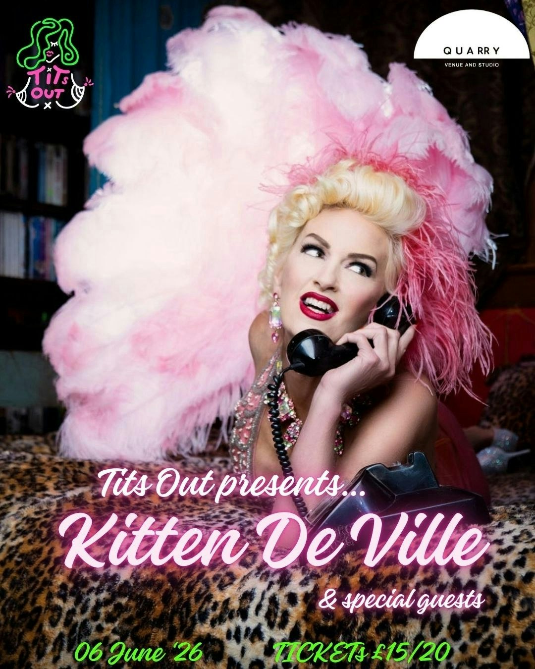 Tits Out presents Kitten De Ville & special guests
