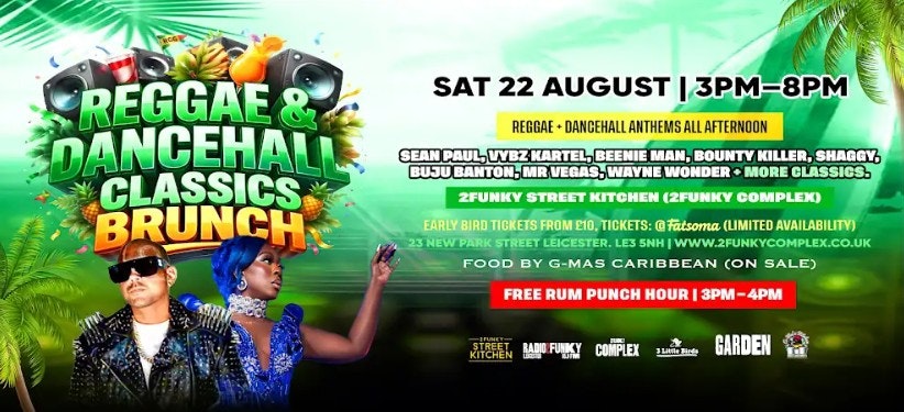 Reggae & Dancehall Classics Brunch