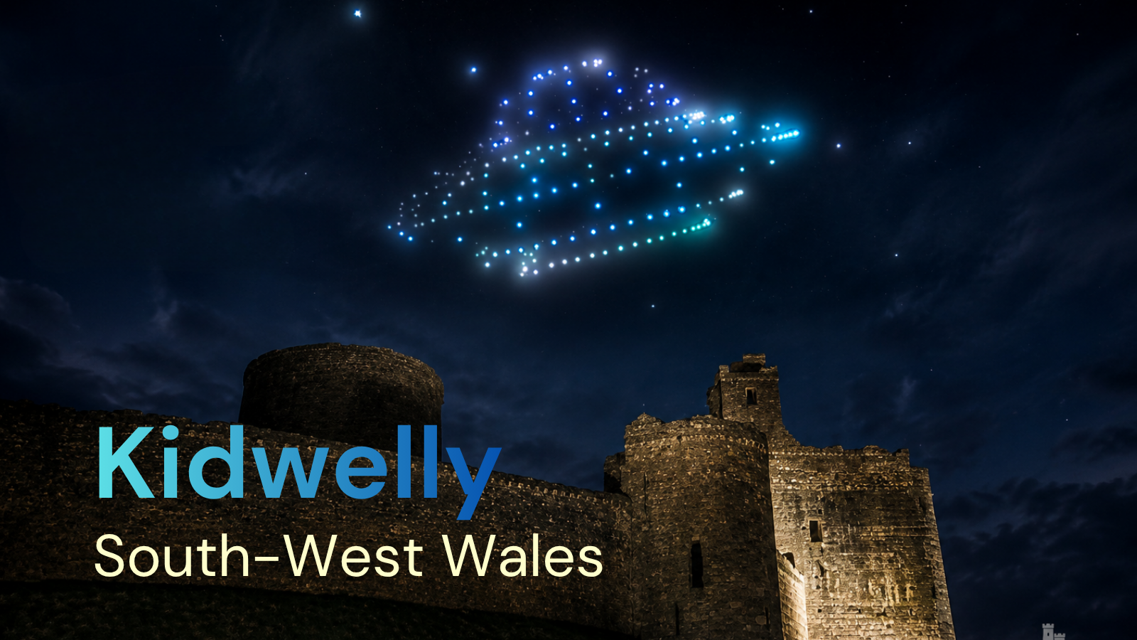 Space Safari Drone Light Show – Carmarthenshire