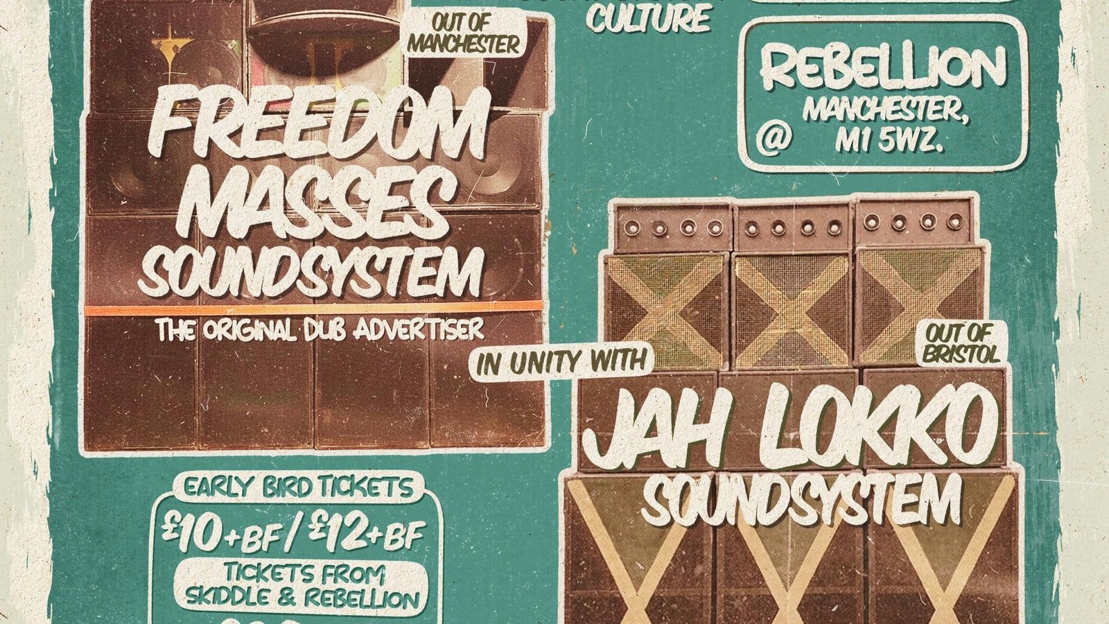 Dub Jam Presents: Sound System Culture w/ Jah Lokko