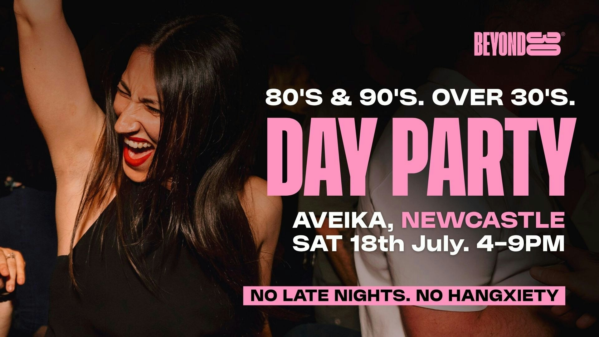 80s & 90s Over 30s Daytime Clubbing – NEWCASTLE🕺🏽