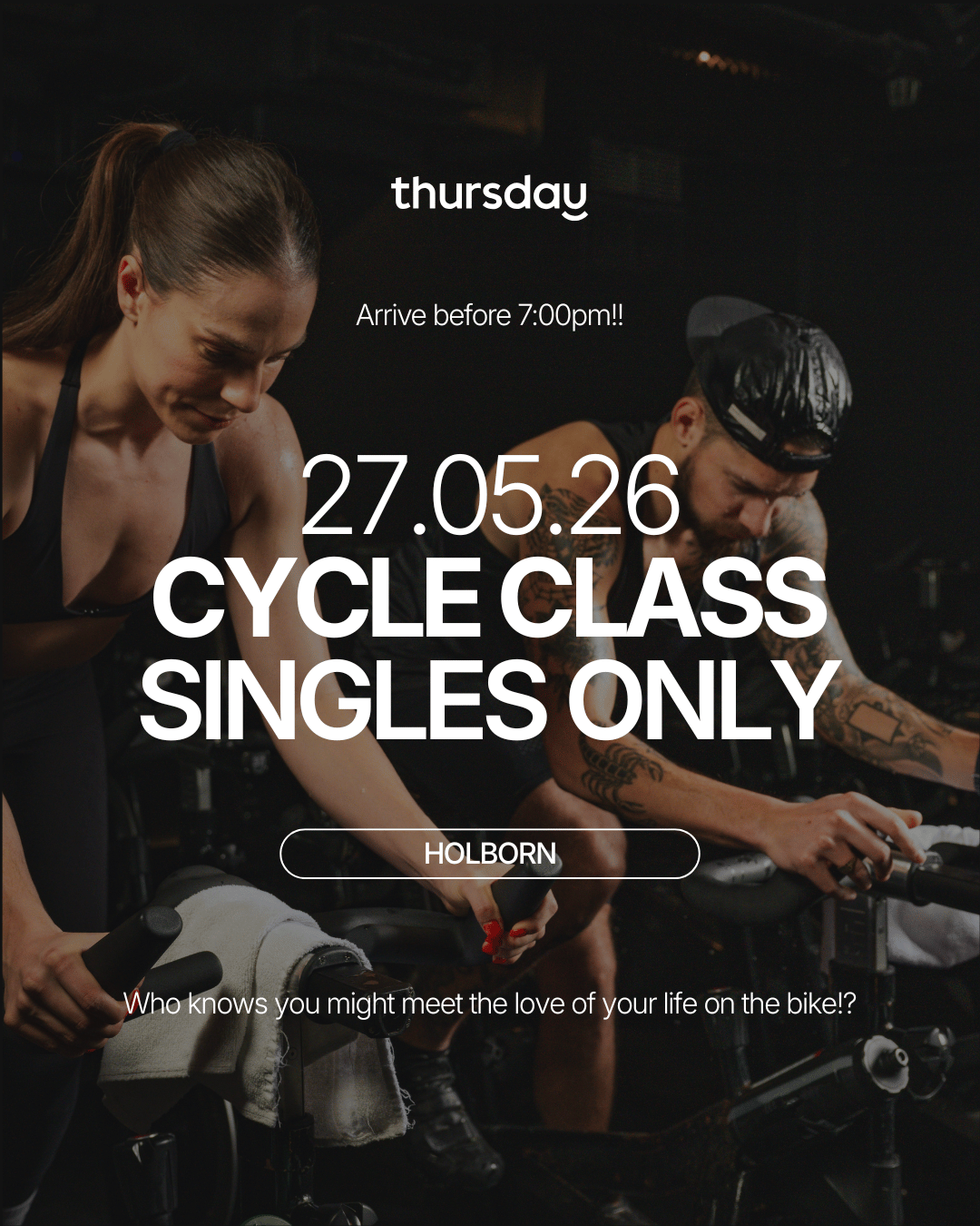 Wednesday | Cycle Class | Holborn