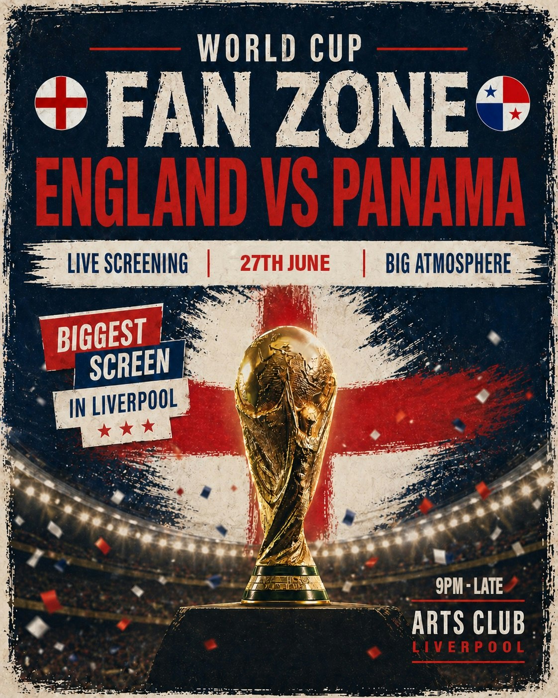 ENGLAND VS PANAMA – WORLDCUP FANZONE