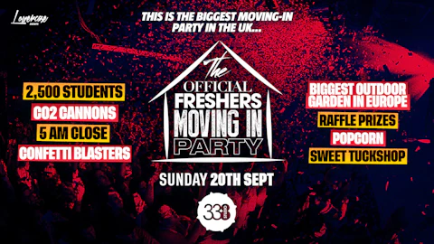 THE OFFICIAL LONDON FRESHERS MOVING IN PARTY @ STUDIO 338 - LONDON FRESHERS WEEK 2026 [WEEK 2]