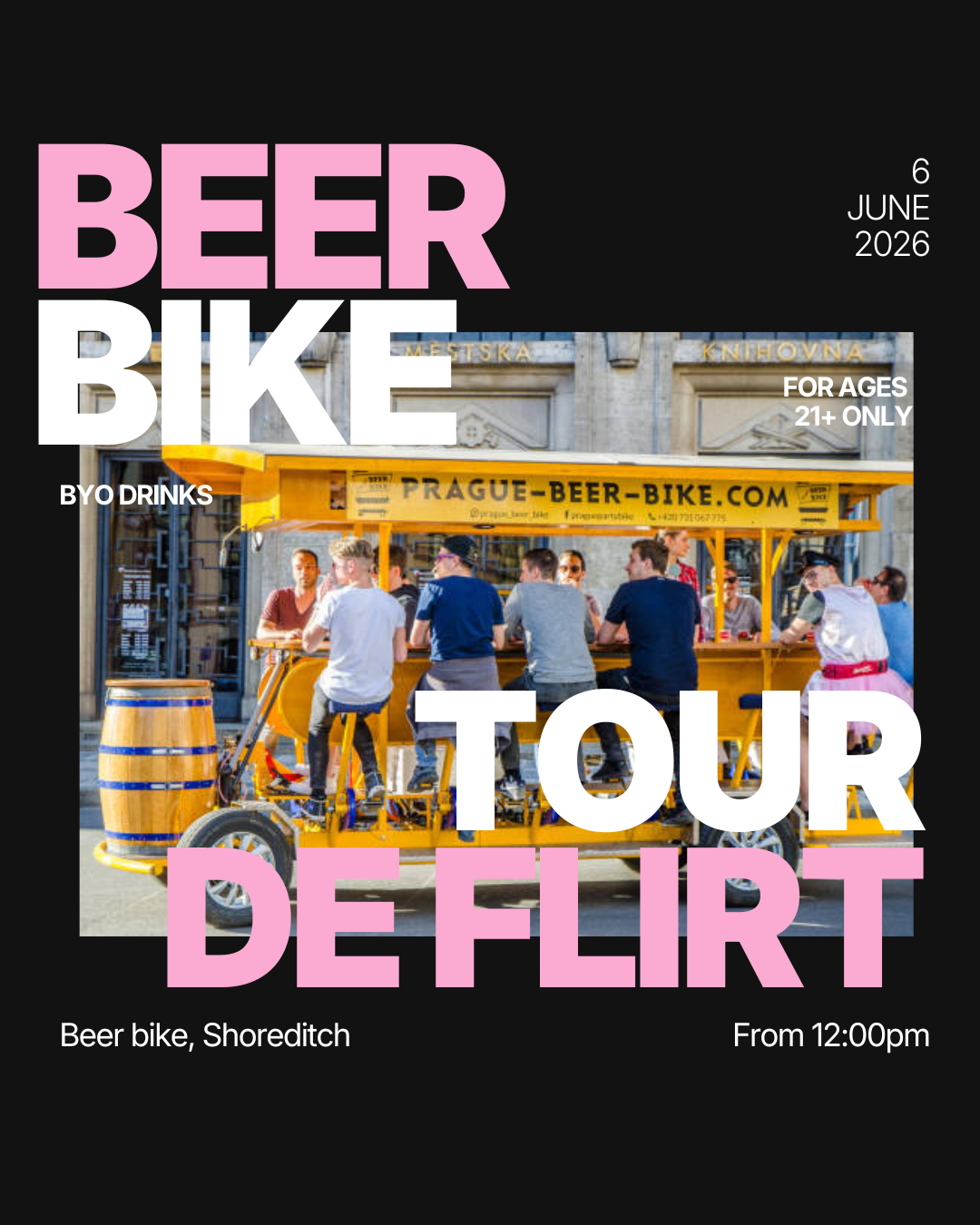 Saturday | Beer Bike | Shoreditch