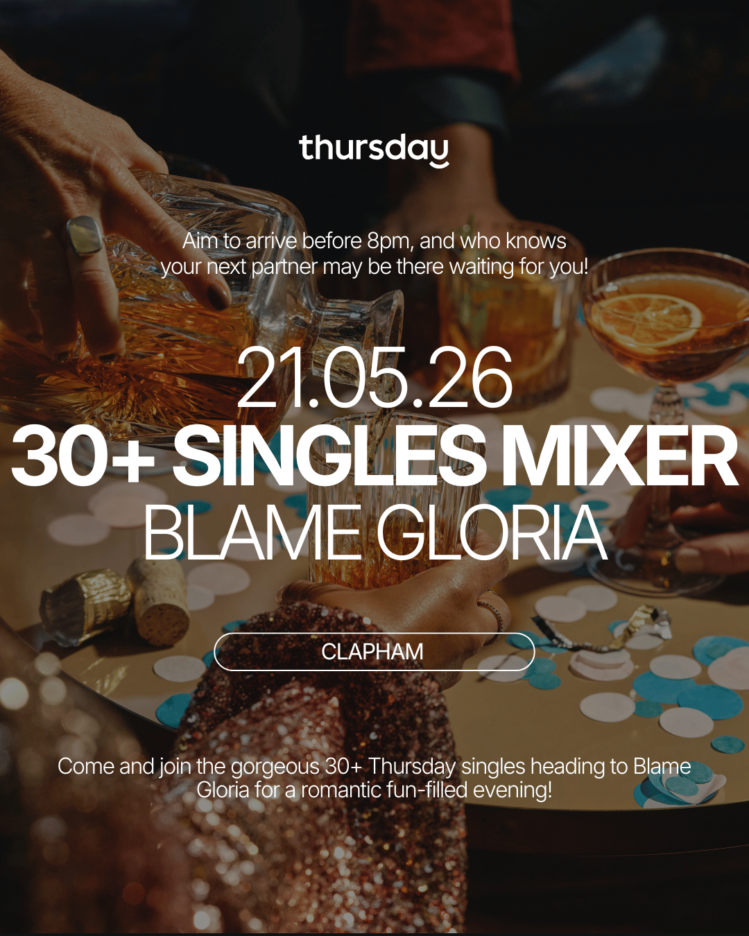 Thursday | Blame Gloria 30+ | Clapham Junction