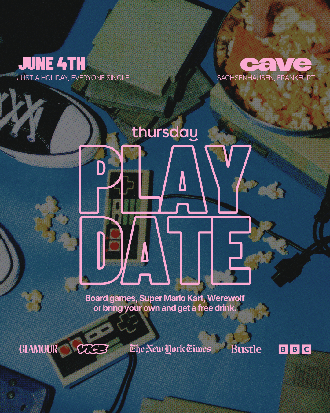 Thursday | Play Date (21+) @ cave | Frankfurt
