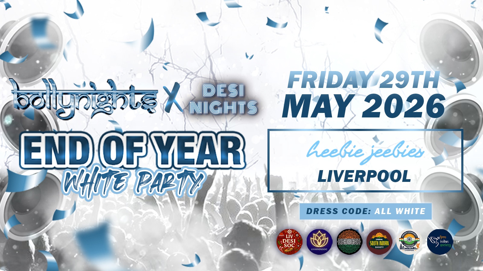 Bollynights X Desi Nights Liverpool – Friday 29th May | Heebie Jeebies