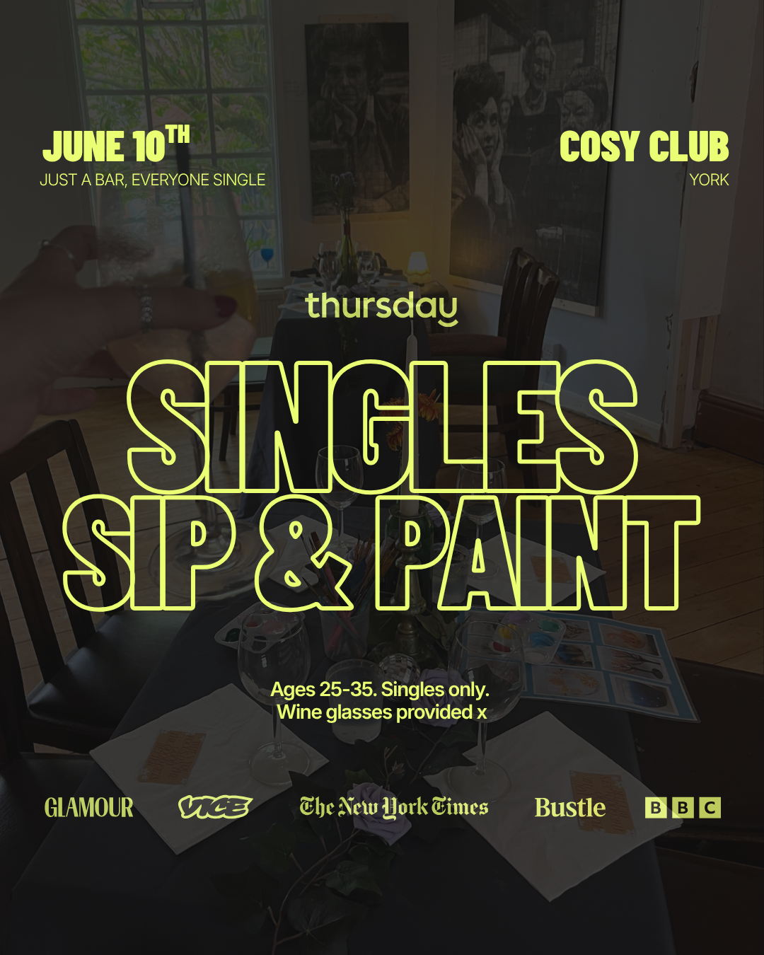 Wednesday | Sip & Paint | York