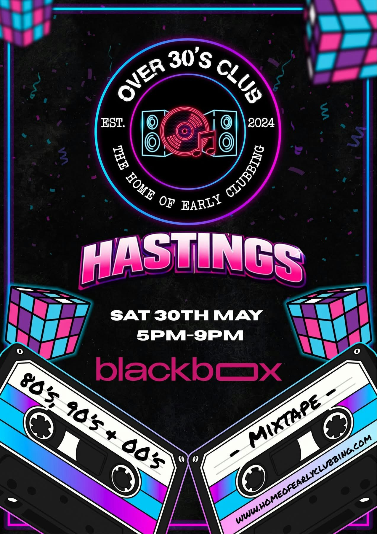 Over 30s Club Presents Daytime Disco – Hastings Launch Party