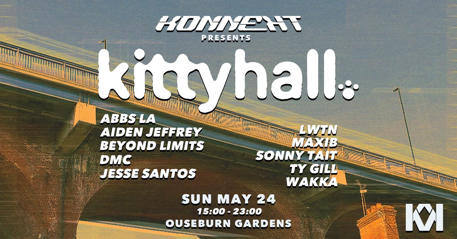 Konnekt Presents… Kitty Hall // FINAL 100 TICKETS // Day Party @ Ouseburn Gardens