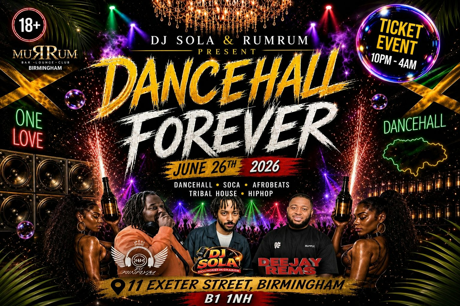 Dancehall Forever – Birmingham Takeover