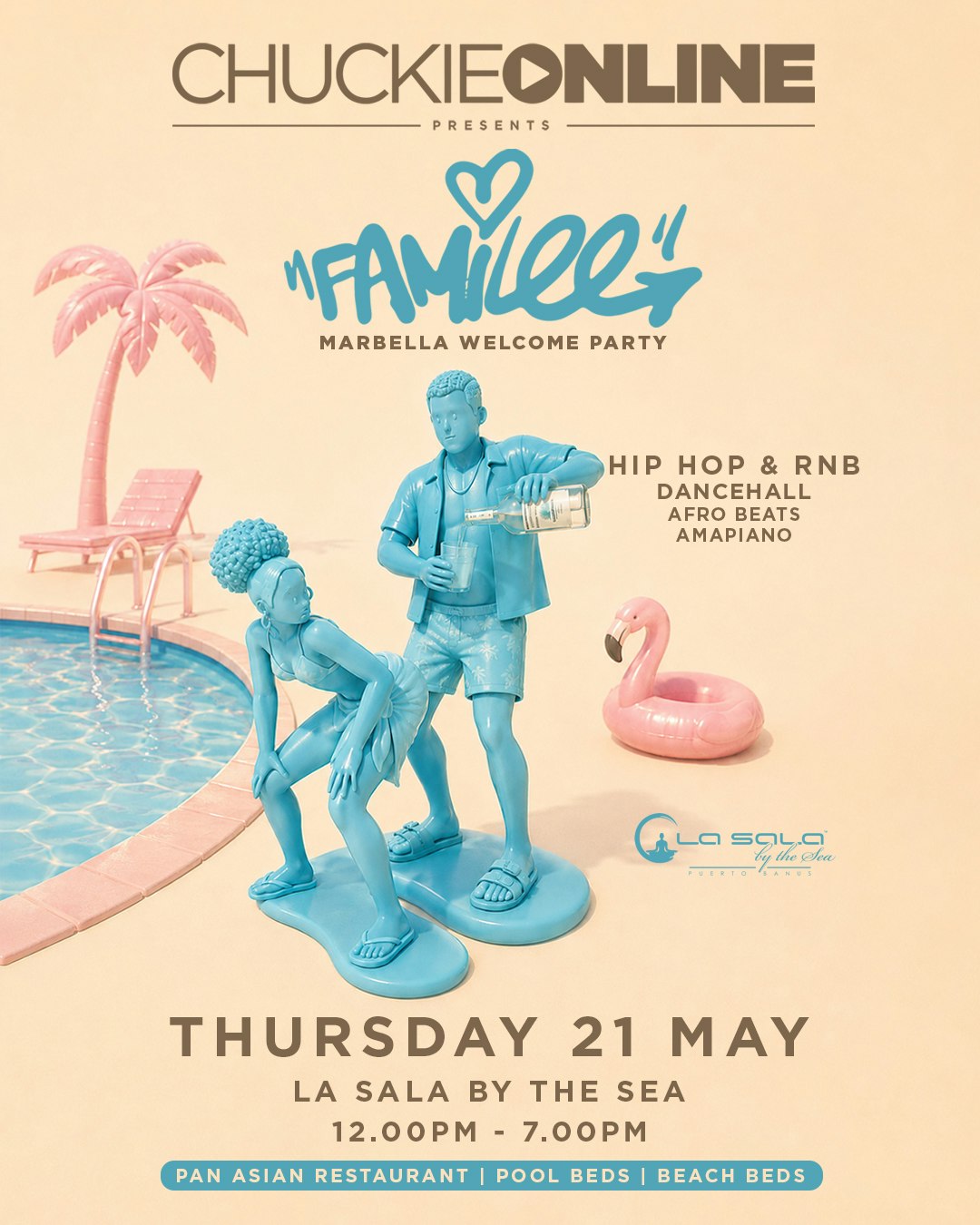 Chuckie & Tazer Presents: Familee Marbella Welcome Party