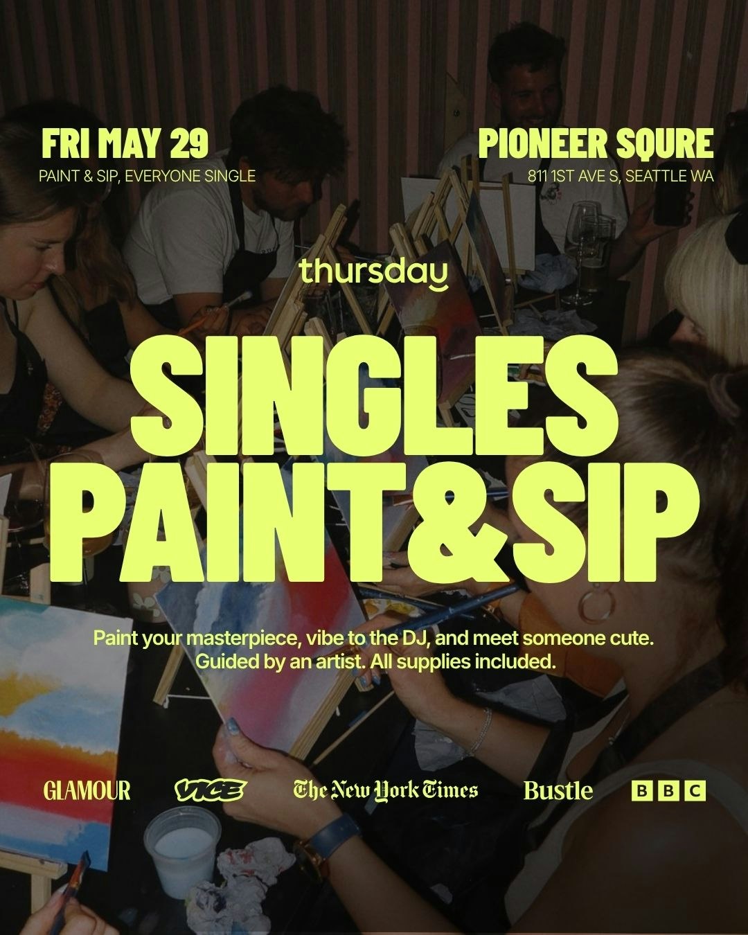 Friday | Paint & Sip | Pioneer Square