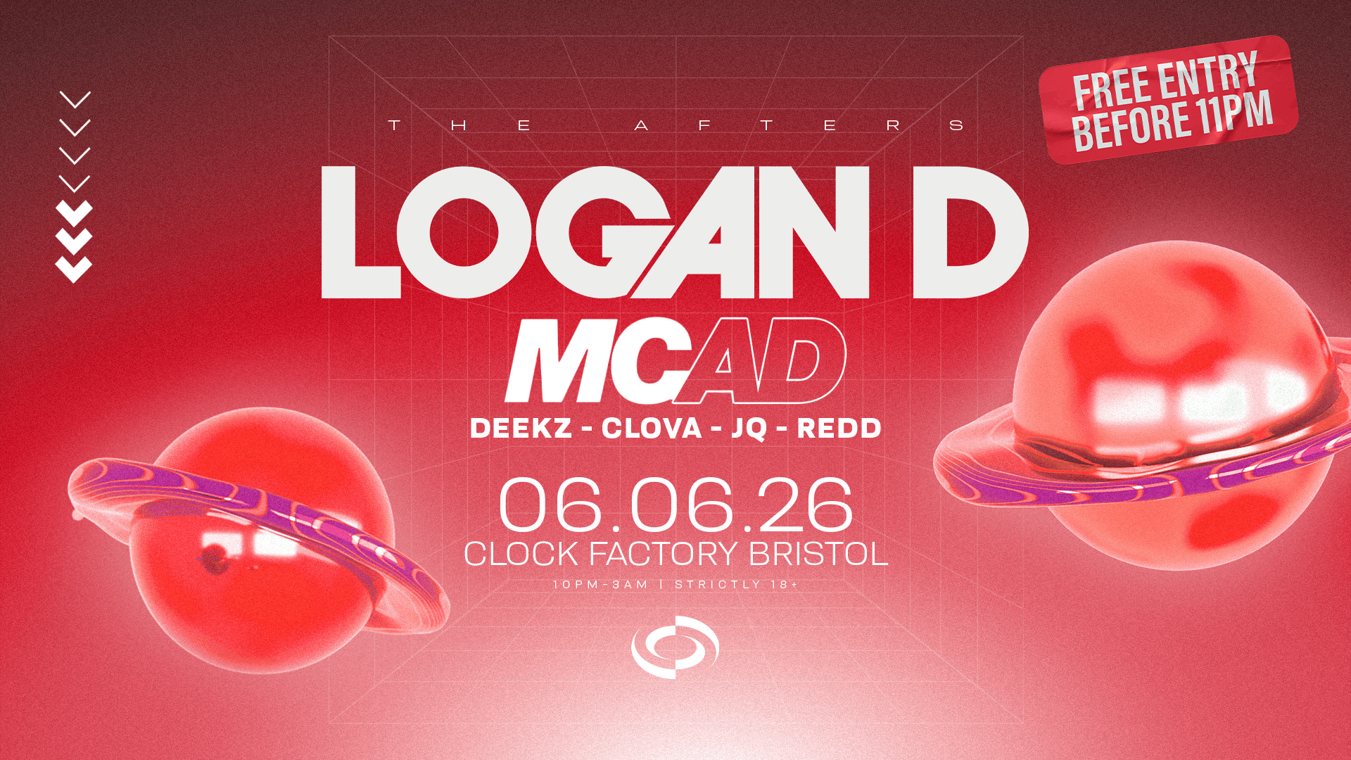 Logan D & MC AD [Bristol’s FREE After Party]