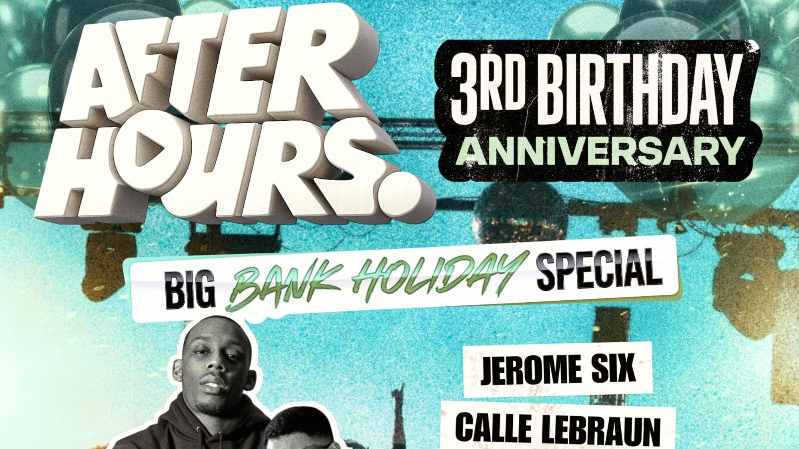 BOOM BOOM PROMOTIONS PRESENTS… AFTER HOURS – 3RD BIRTHDAY ANNIVERSARY