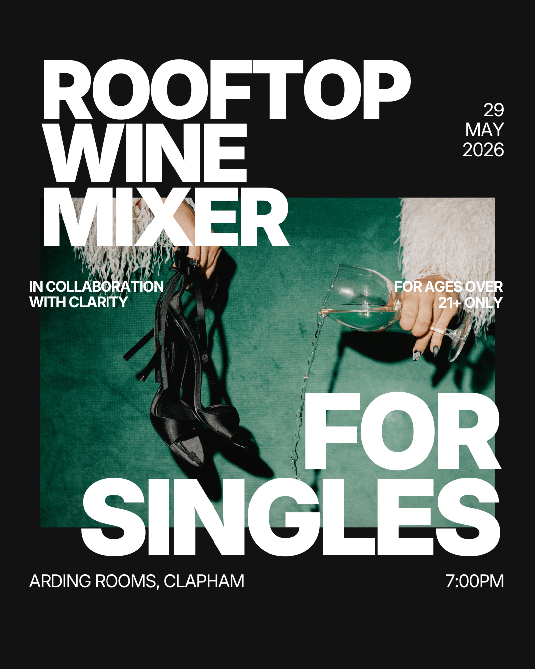 Friday | Perfect Pairings: Rooftop Wine Mixer | Clapham