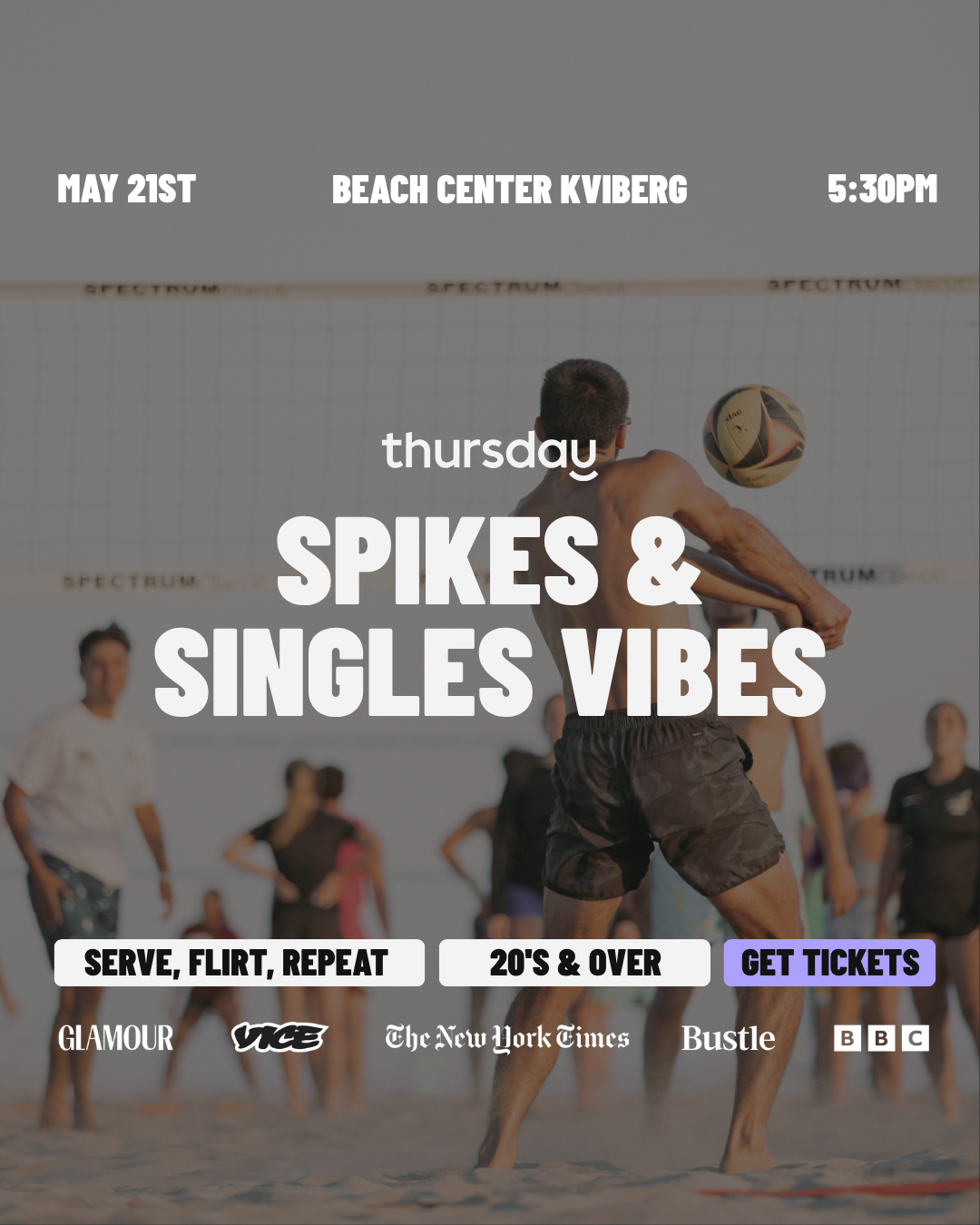Thursday | Spikes & Singles Vibes | Gothenburg