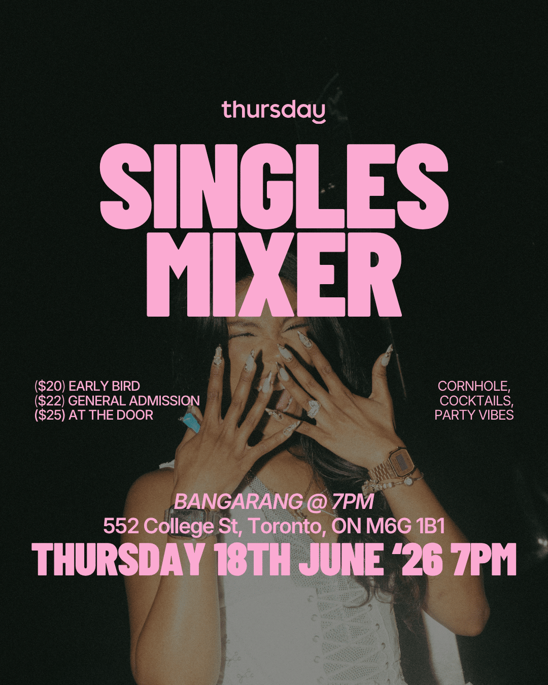 Thursday | Singles Party @ Bangarang | Toronto