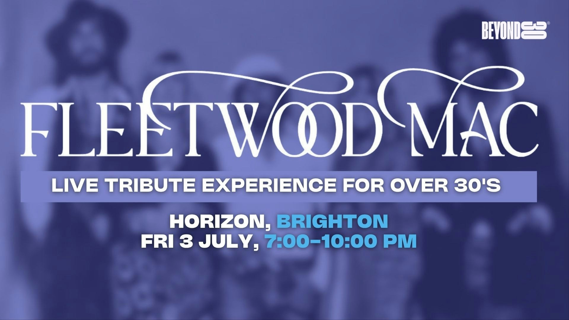 FLEETWOOD MAC EXPERIENCE – LIVE IN BRIGHTON 🎸 (Tribute Band)