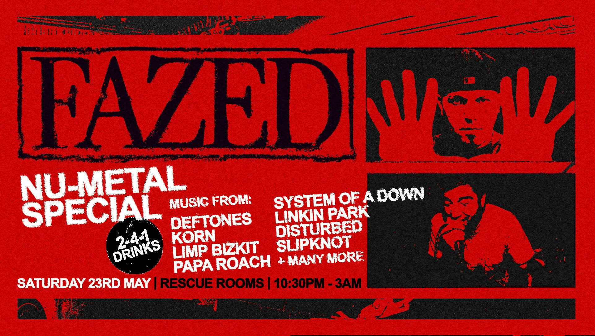 FAZED: NU-METAL SPECIAL ⚡ RED ROOM, RESCUE ROOMS