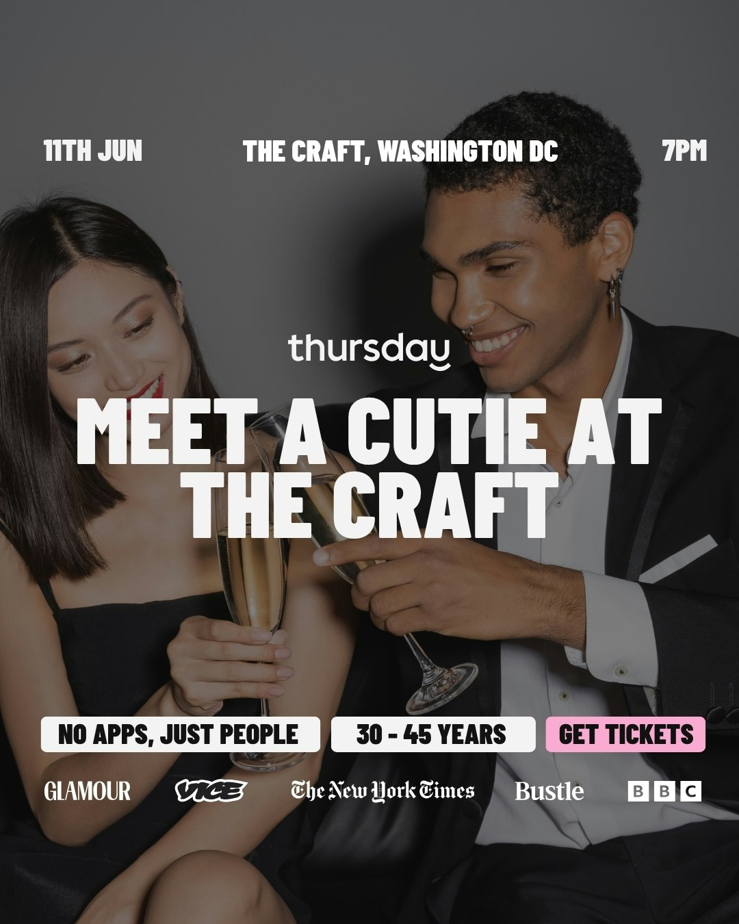 Thursday | Meet a Cutie at The Craft (30-45) | Washington D.C.