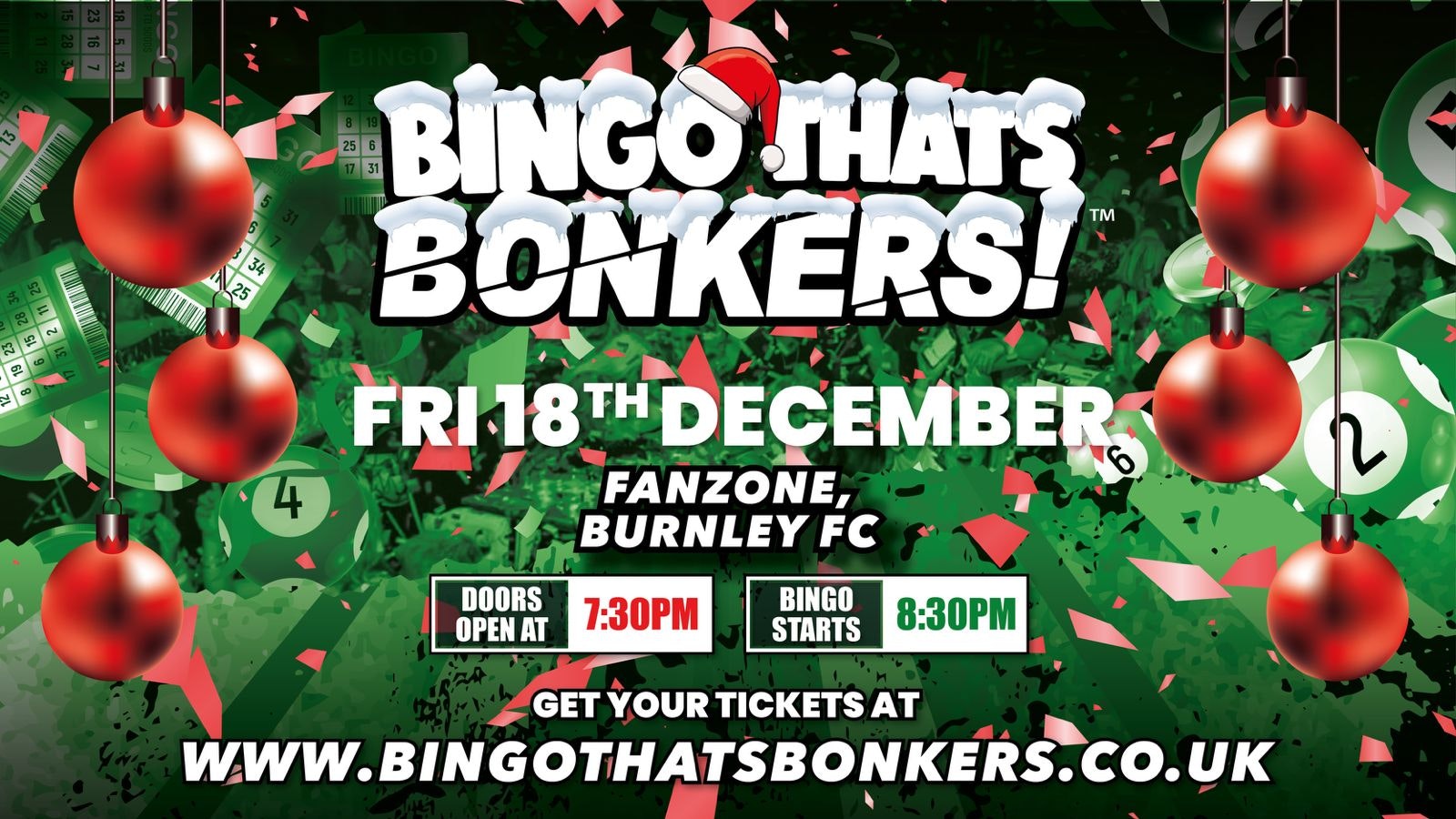 Bingo Thats Bonkers – Burnley Fc Fan Zone