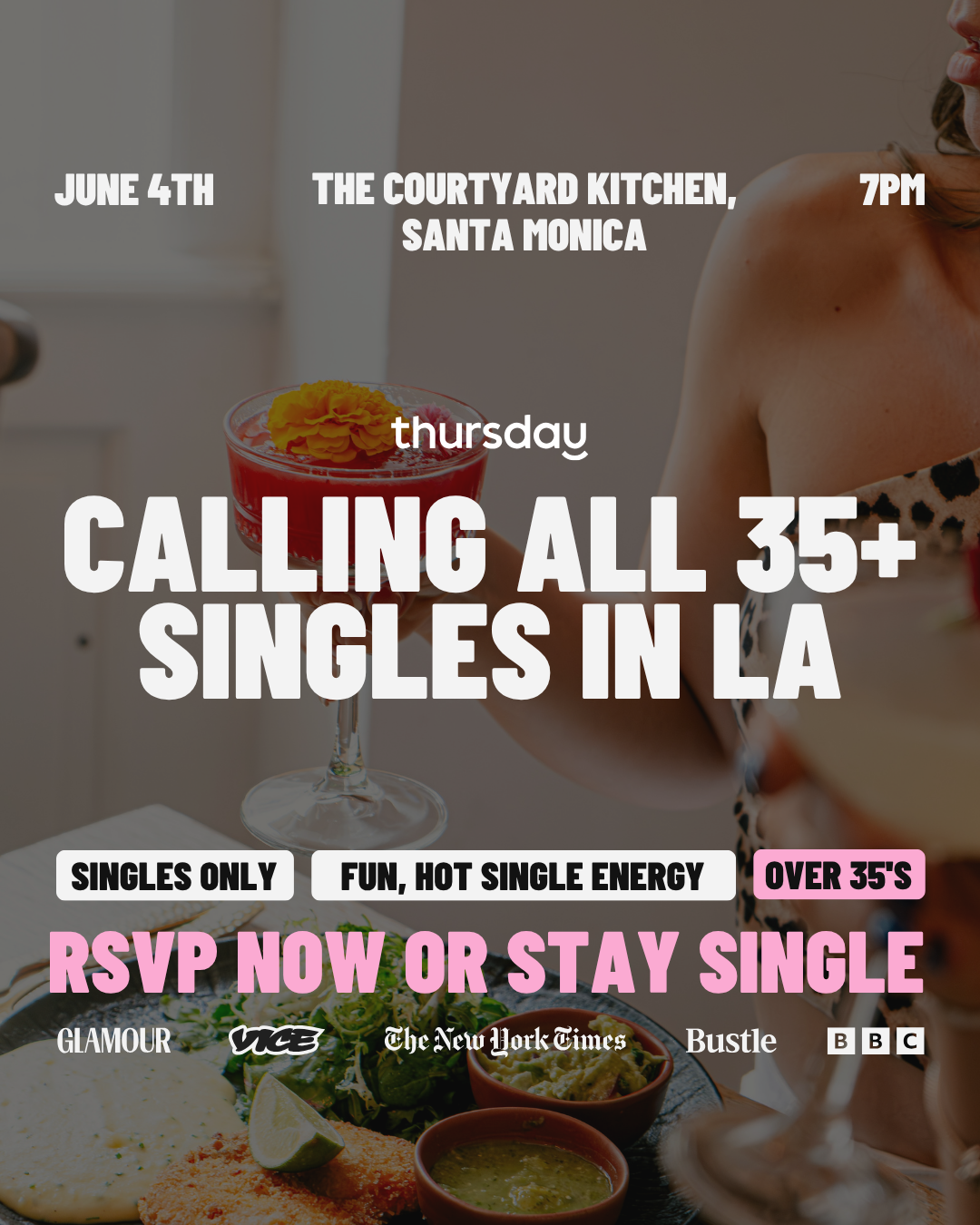 Thursday | The Courtyard Kitchen (35+ Event) | Los Angeles