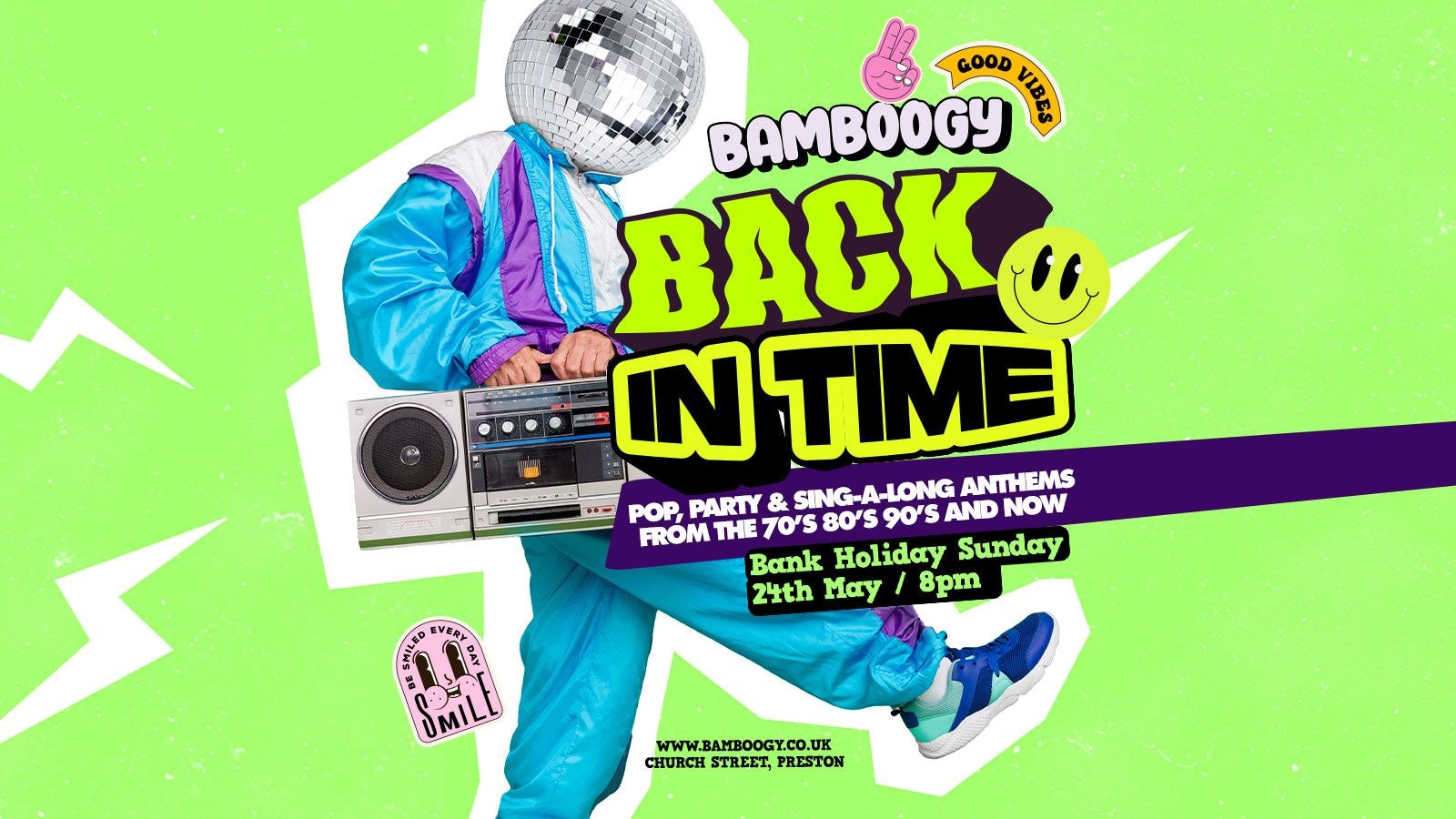 🪩 BACK IN TIME… 70’s, 80’s, 90’s & NOW // BAMBOOGY PRESTON 🪩